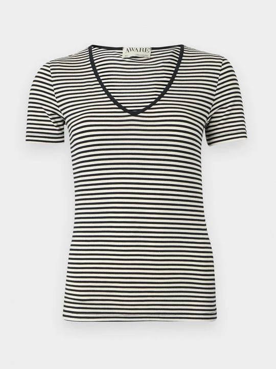 Foto van product T-shirt basic Aware crème