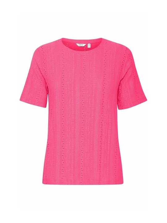 Foto van product T-shirt basic B.Young donkerroze