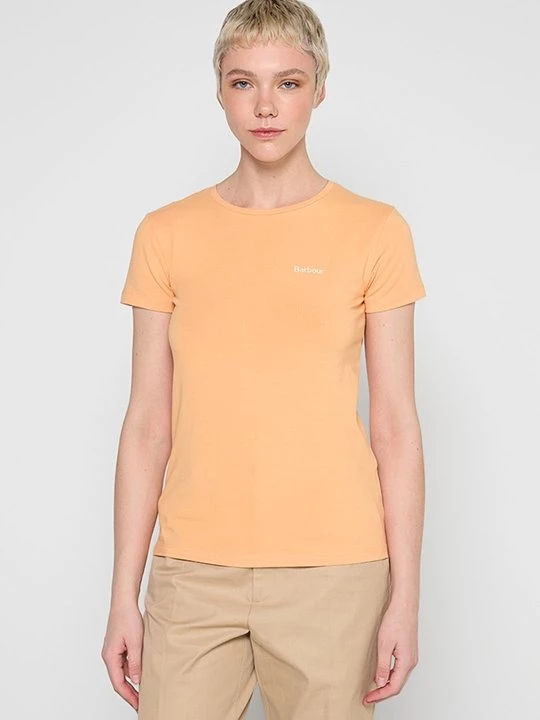 Foto van product T-shirt basic Barbour oranje