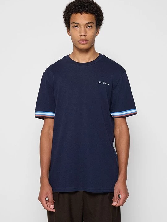 Foto van product T-shirt basic Ben Sherman donkerblauw