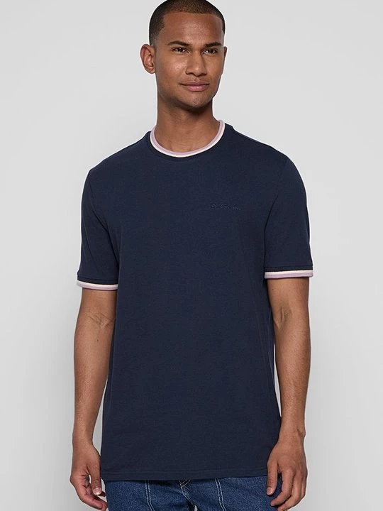 Foto van product T-shirt basic Ben Sherman donkerblauw