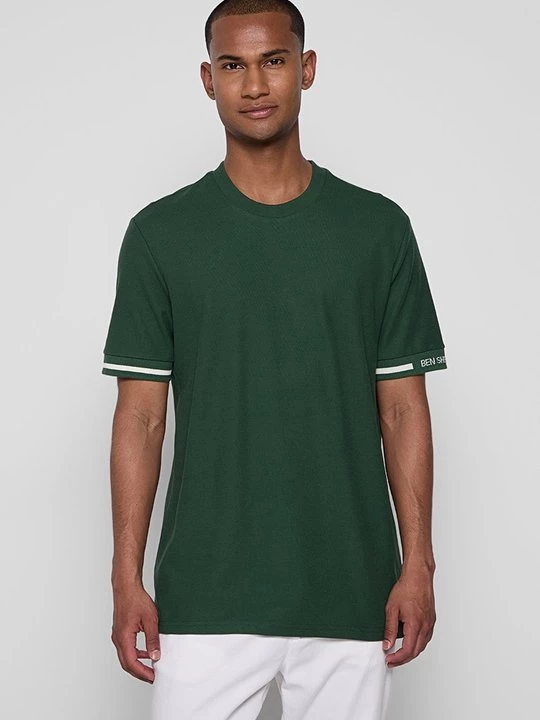 Foto van product T-shirt basic Ben Sherman groen