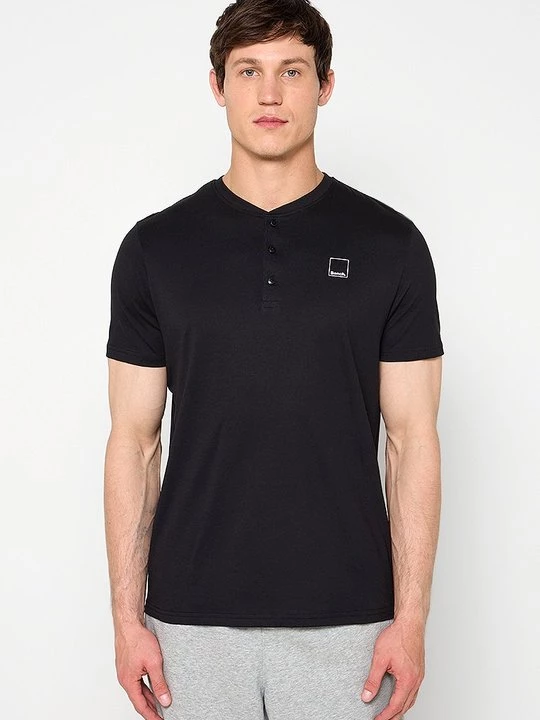 Foto van product T-shirt basic Bench zwart