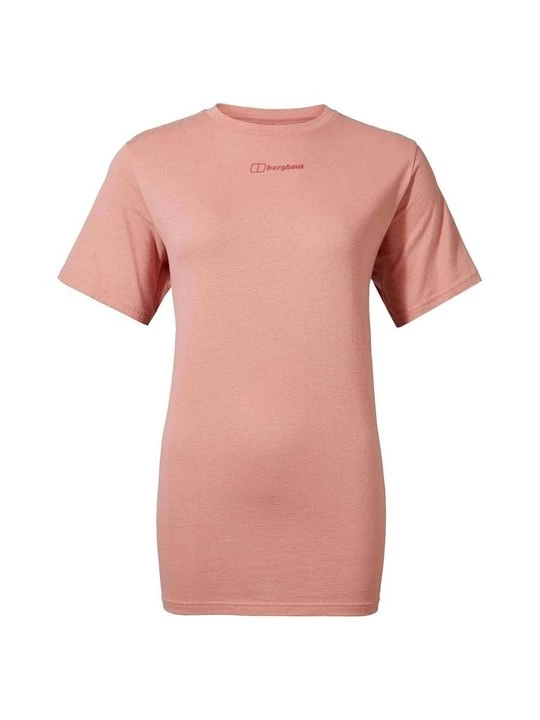 Foto van product T-shirt basic Berghaus donkerroze