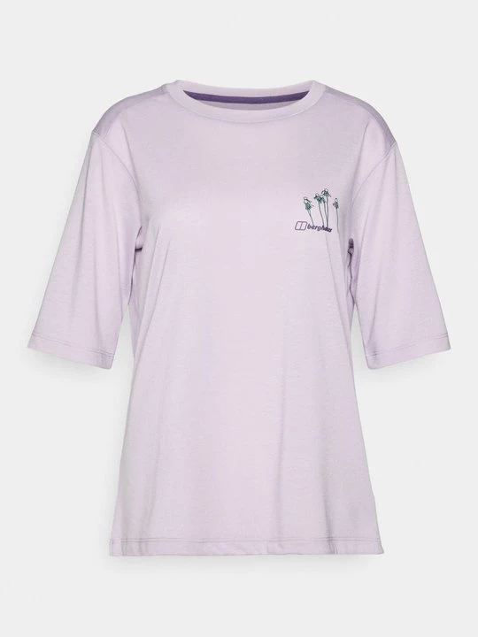 Foto van product T-shirt basic Berghaus lila
