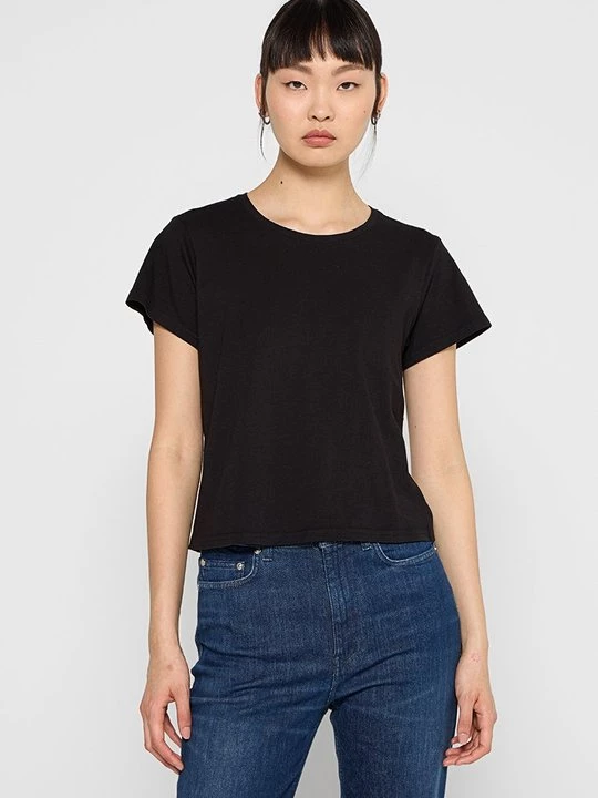 Foto van product T-shirt basic BLK DNM zwart