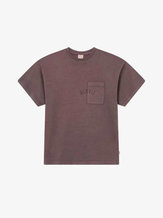 Foto van product T-shirt basic BLKVIS bordeauxrood