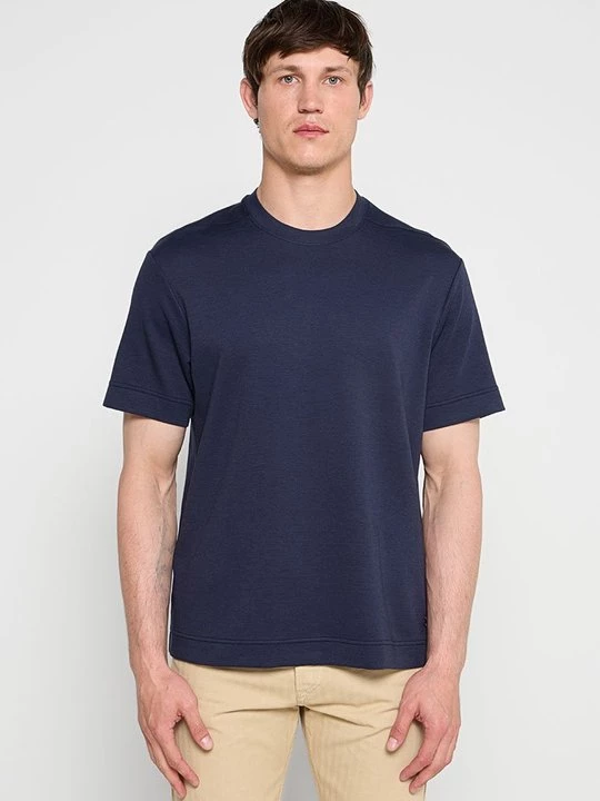 Foto van product T-shirt basic Bogner donkerblauw