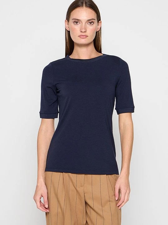 Foto van product T-shirt basic Bogner donkerblauw