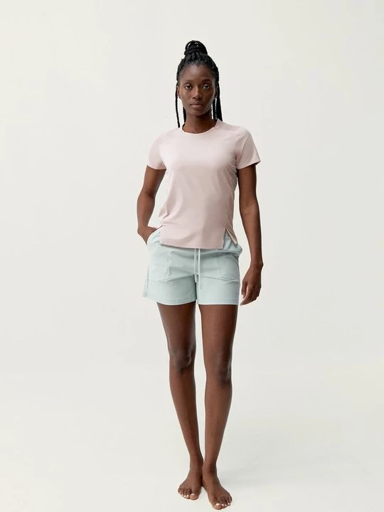 Foto van product T-shirt basic Born Living Yoga roze