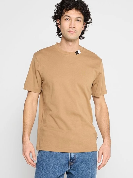 Foto van product T-shirt basic Boss beżowy