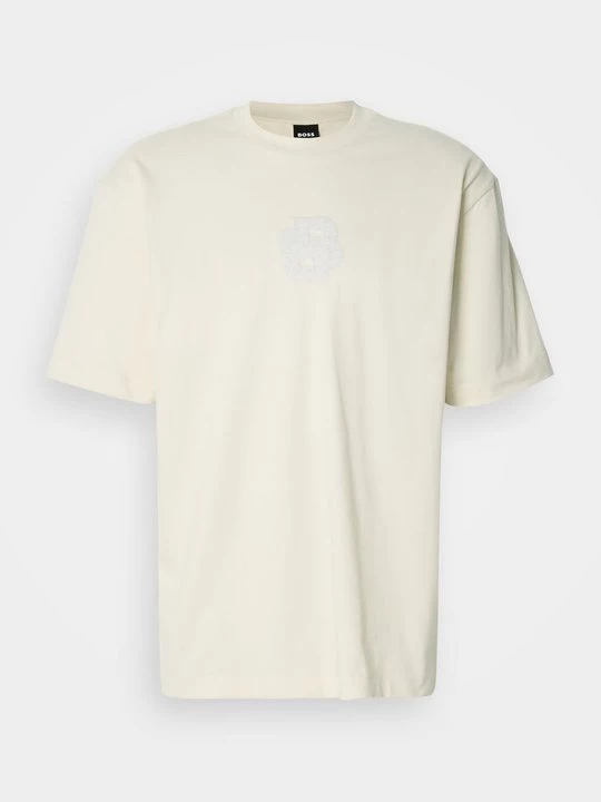 Foto van product T-shirt basic Boss crème