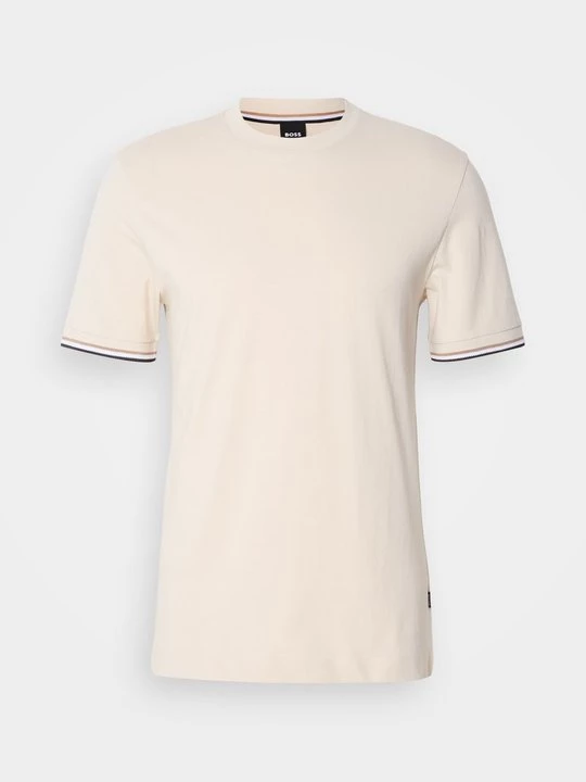 Foto van product T-shirt basic Boss crème