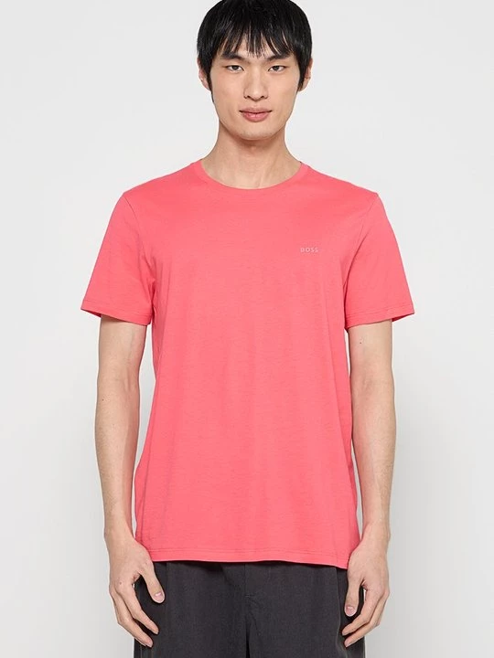 Foto van product T-shirt basic Boss donkerroze