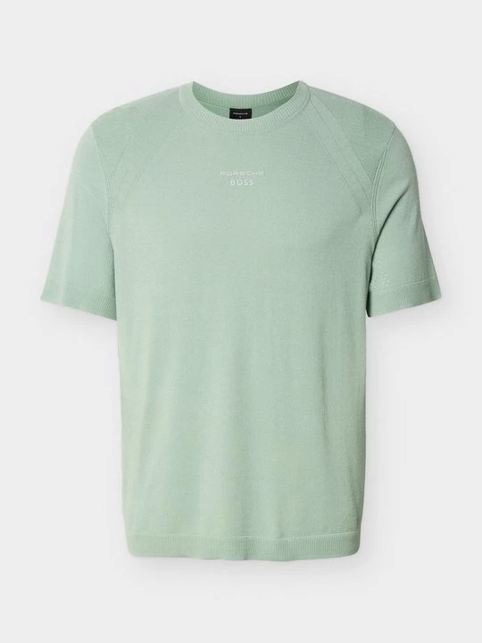 Foto van product T-shirt basic Boss groen