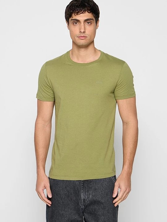 Foto van product T-shirt basic Boss groen