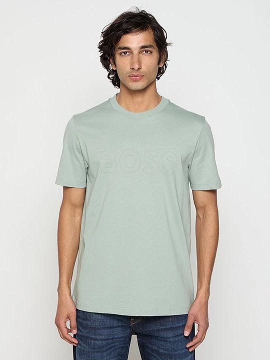 Foto van product T-shirt basic Boss groen