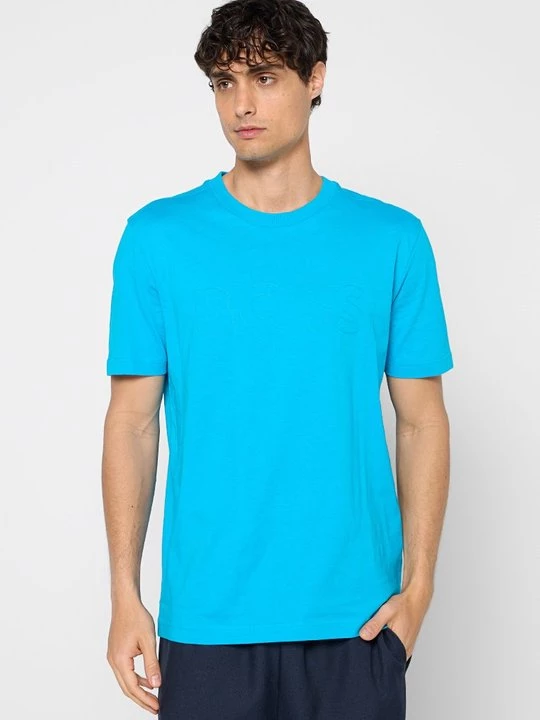 Foto van product T-shirt basic Boss turquoise