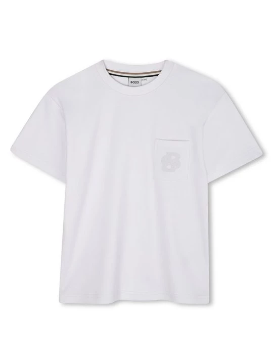 Foto van product T-shirt basic Boss wit