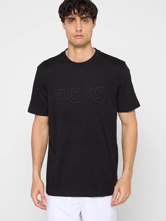 Foto van product T-shirt basic Boss zwart