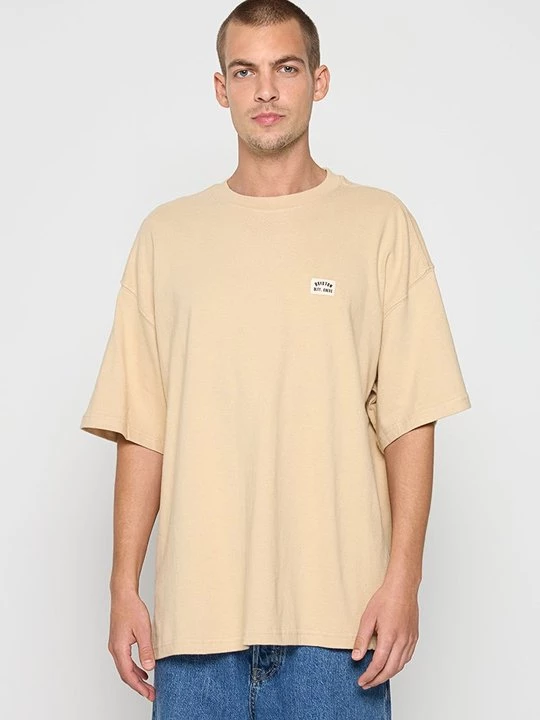 Foto van product T-shirt basic Brixton nude
