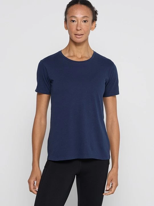 Foto van product T-shirt basic Burton donkerblauw