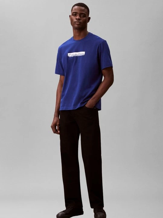 Foto van product T-shirt basic Calvin Klein blauw