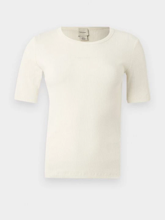 Foto van product T-shirt basic Calvin Klein crème