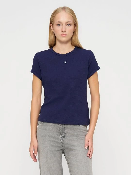 Foto van product T-shirt basic Calvin Klein Jeans blauw