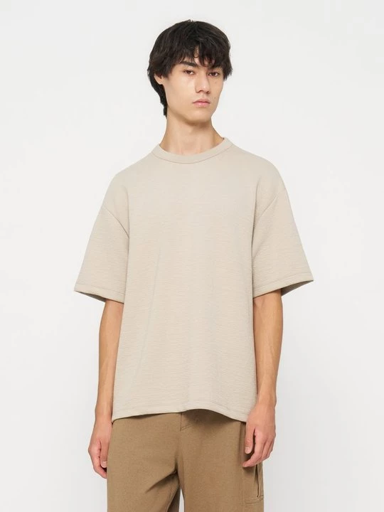 Foto van product T-shirt basic Calvin Klein Jeans crème