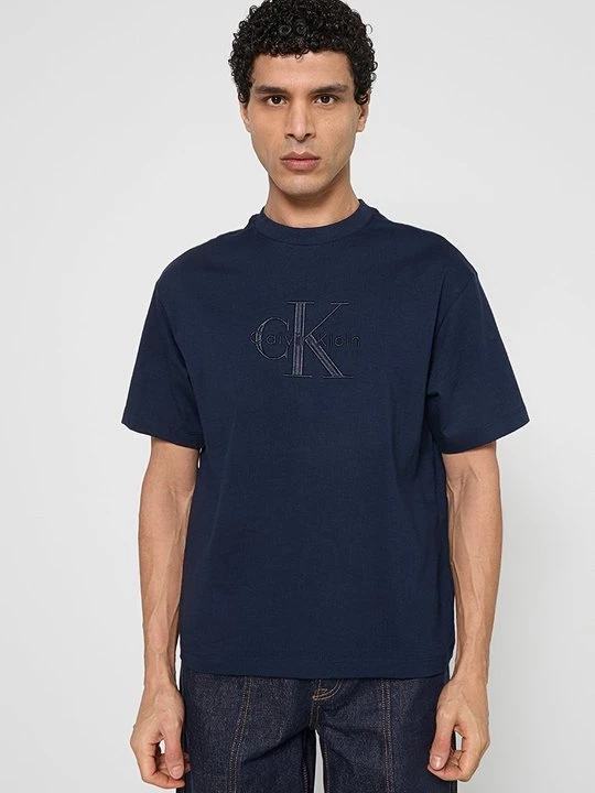 Foto van product T-shirt basic Calvin Klein Jeans donkerblauw