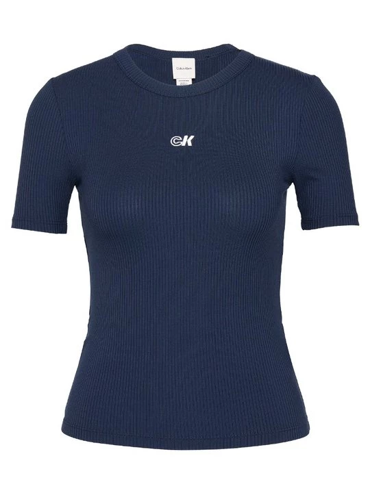 Foto van product T-shirt basic Calvin Klein Jeans donkerblauw
