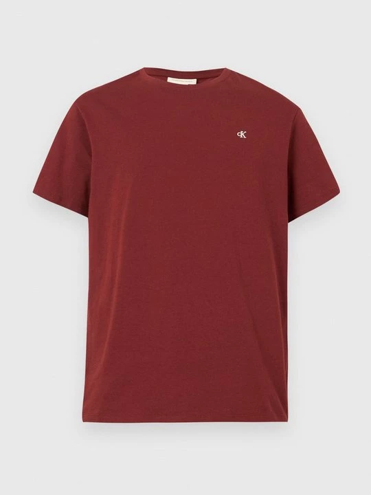 Foto van product T-shirt basic Calvin Klein Jeans donkerrood