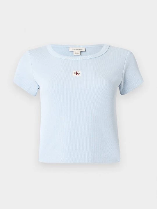 Foto van product T-shirt basic Calvin Klein Jeans lichtblauw