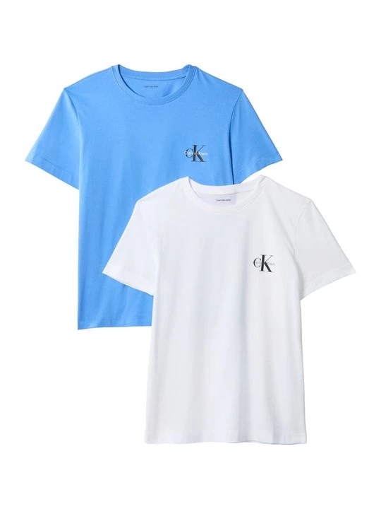 Foto van product T-shirt basic Calvin Klein Jeans lichtblauw