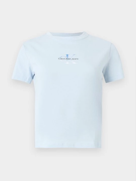 Foto van product T-shirt basic Calvin Klein Jeans lichtblauw
