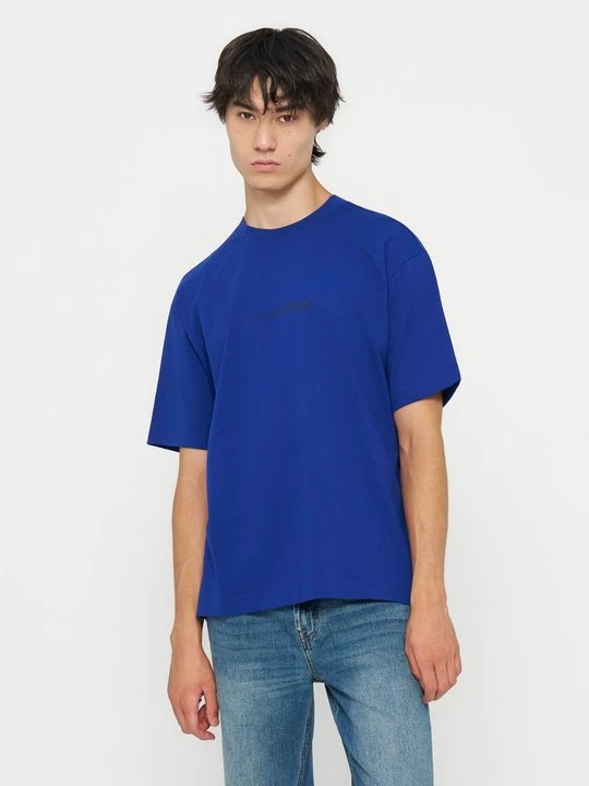 Foto van product T-shirt basic Calvin Klein Jeans lichtblauw denim