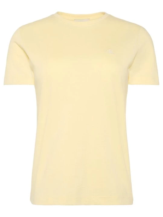 Foto van product T-shirt basic Calvin Klein Jeans lichtgeel