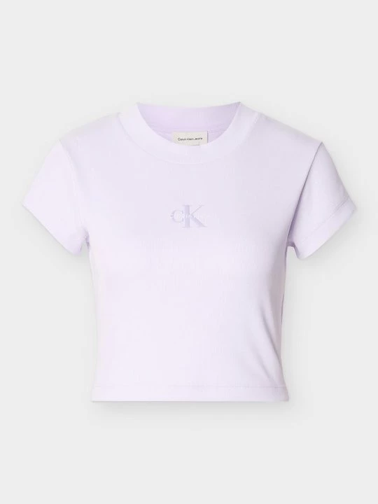 Foto van product T-shirt basic Calvin Klein Jeans lila