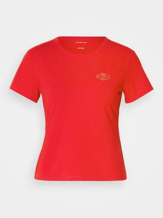 Foto van product T-shirt basic Calvin Klein Jeans rood