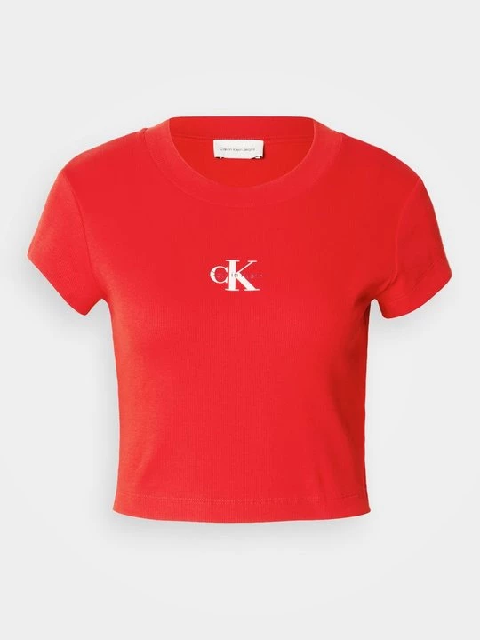Foto van product T-shirt basic Calvin Klein Jeans rood
