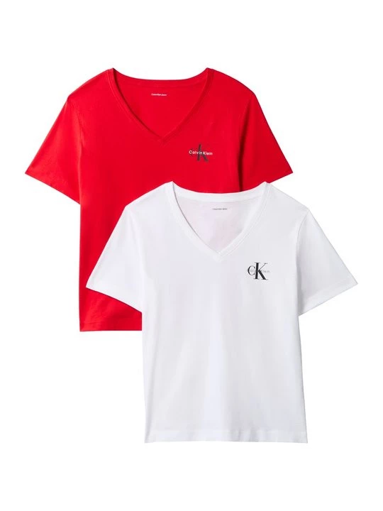 Foto van product T-shirt basic Calvin Klein Jeans rood