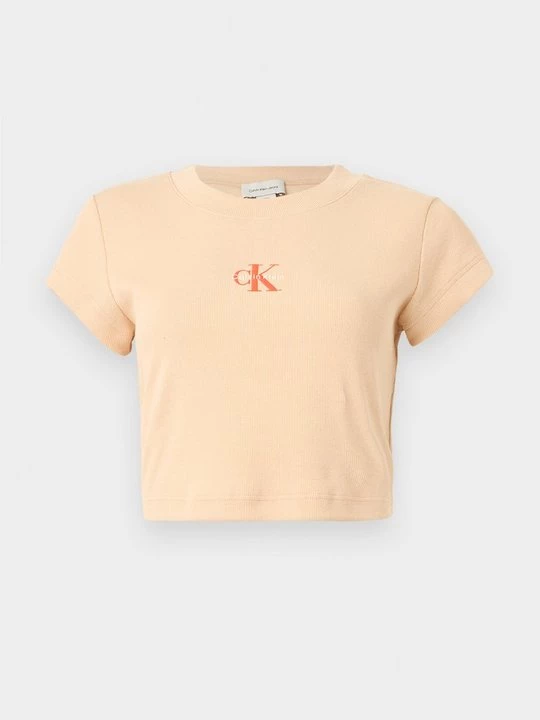 Foto van product T-shirt basic Calvin Klein Jeans roze