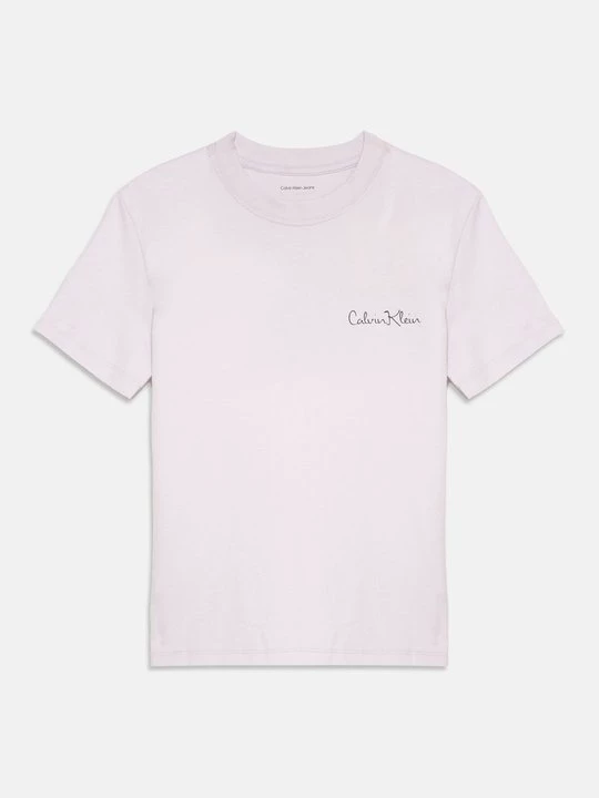 Foto van product T-shirt basic Calvin Klein Jeans roze