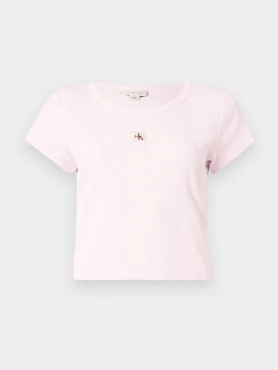 Foto van product T-shirt basic Calvin Klein Jeans roze