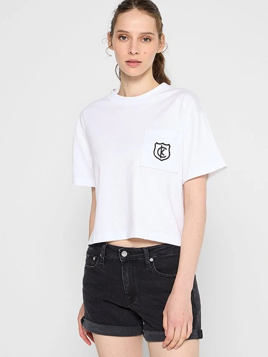 Foto van product T-shirt basic Calvin Klein Jeans wit
