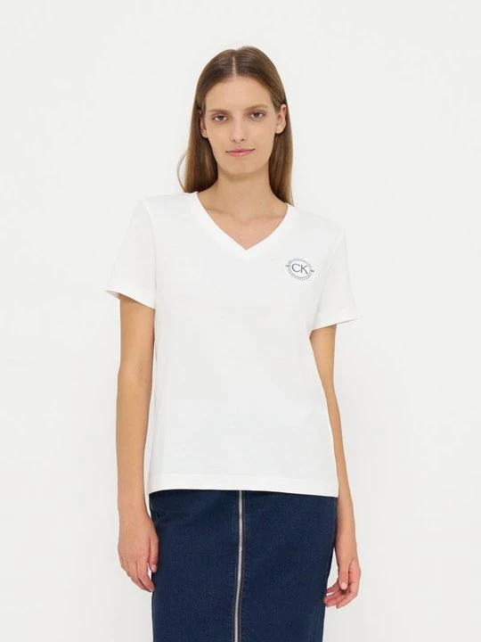 Foto van product T-shirt basic Calvin Klein Jeans wit