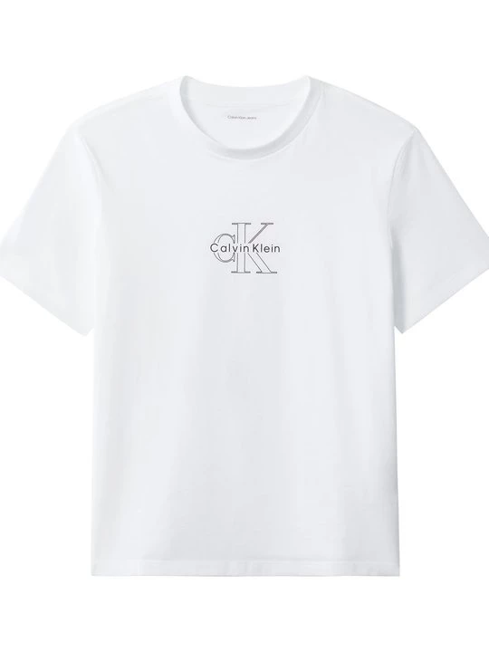 Foto van product T-shirt basic Calvin Klein Jeans wit