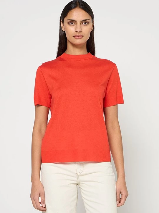 Foto van product T-shirt basic Calvin Klein oranje gemêleerd
