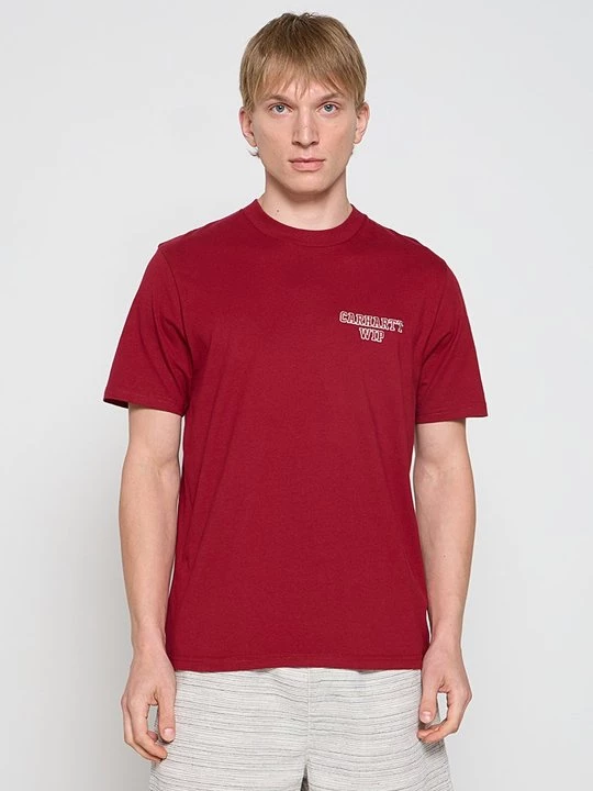 Foto van product T-shirt basic Carhartt WIP rood